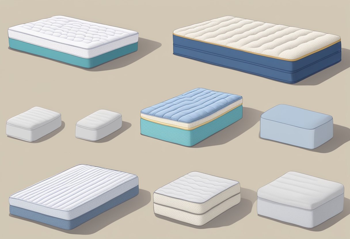 A mattress with plush, contoured layers to support the hips and shoulders, designed for optimal spine alignment for side sleepers in 2025